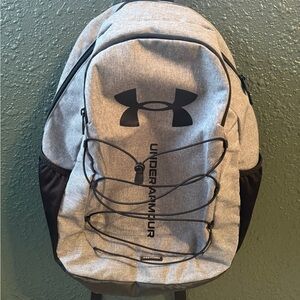Under Armour Hustle Sport Gray Backpack